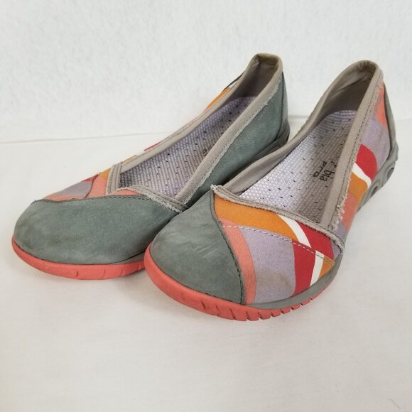 COLUMBIA PFG Omni-Grip Women's Colorblock Multicolor Slip On Shoes Size 7.5 - Picture 1 of 8